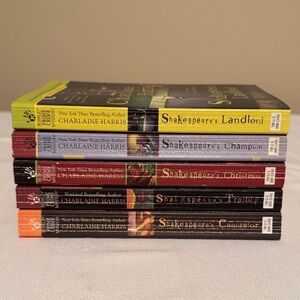 Charlaine Harris | Shakespeare Series Books 1–5 | Paperback Set